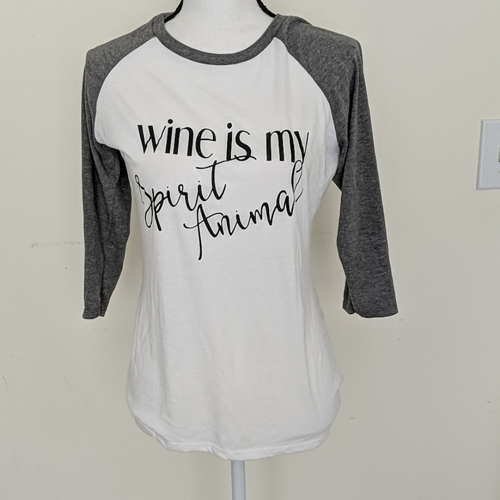 Shirt - wine is my spirit animal